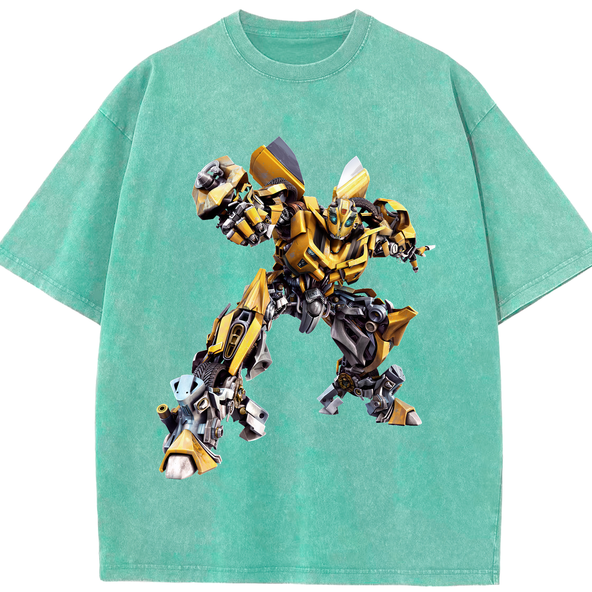（画像用） Transformers トランスフォーマー 綿100% ヴィンテージ風 半袖Tシャツ（フロントプリント）